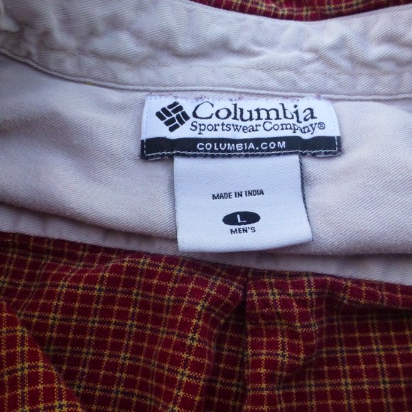 Columbia long sleeve button down flannel L - Picture 3 of 6